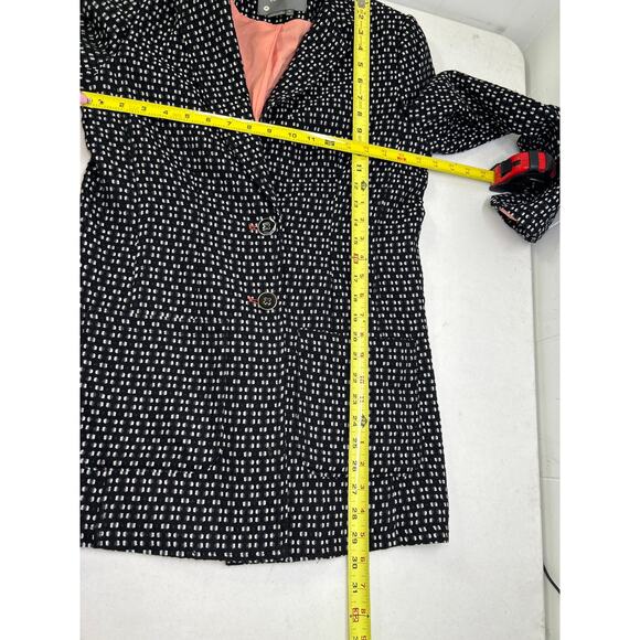 Anthropologie Filipa Textured Blazer in Black and White. Size XS - Picture 7 of 8